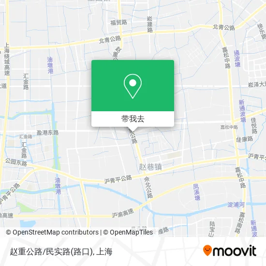 赵重公路/民实路(路口)地图