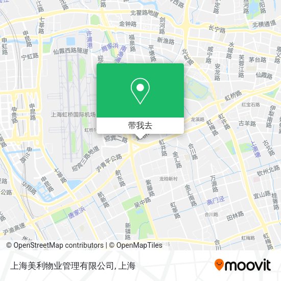 上海美利物业管理有限公司地图