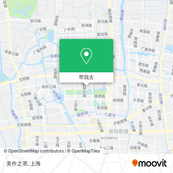 美作之茶地图