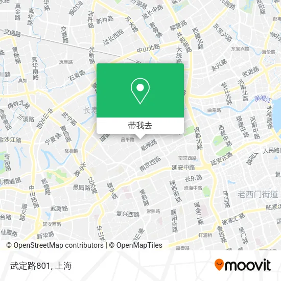 武定路801地图