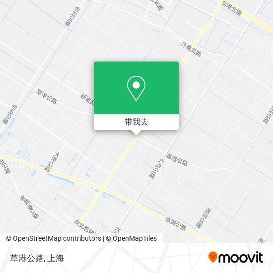 草港公路地图