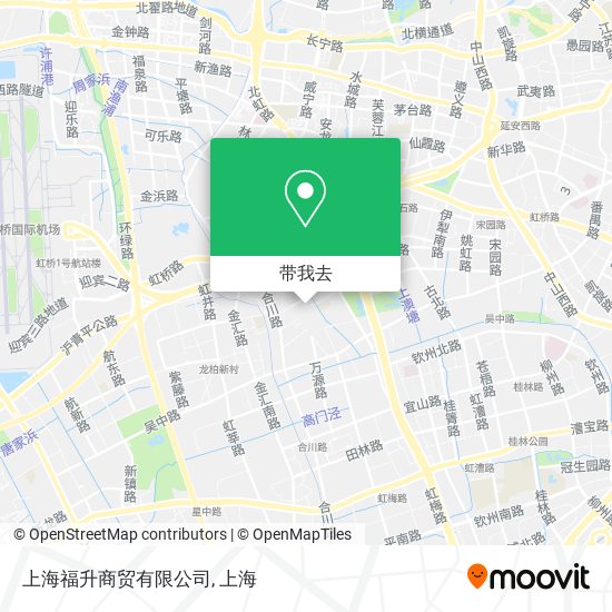 上海福升商贸有限公司地图