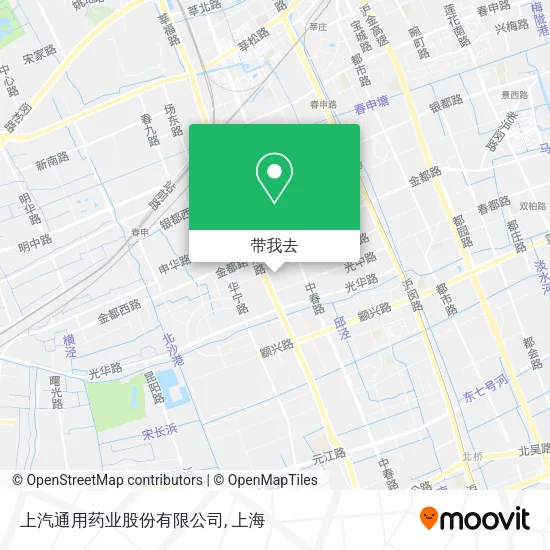 上汽通用药业股份有限公司地图