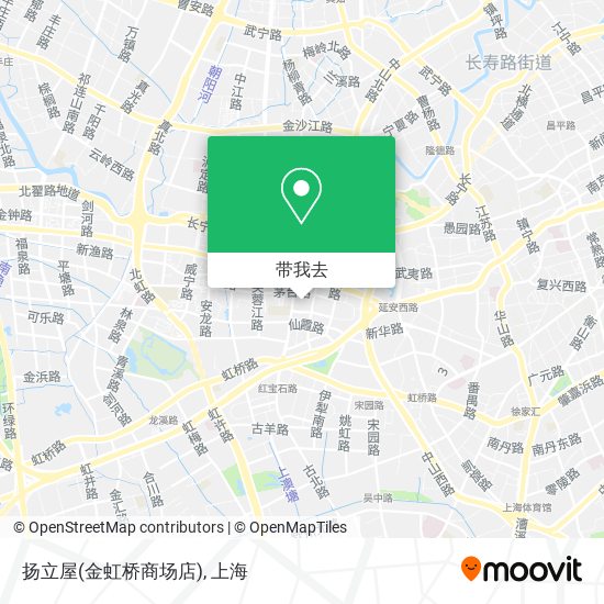 扬立屋(金虹桥商场店)地图