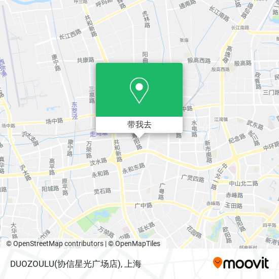 DUOZOULU(协信星光广场店)地图