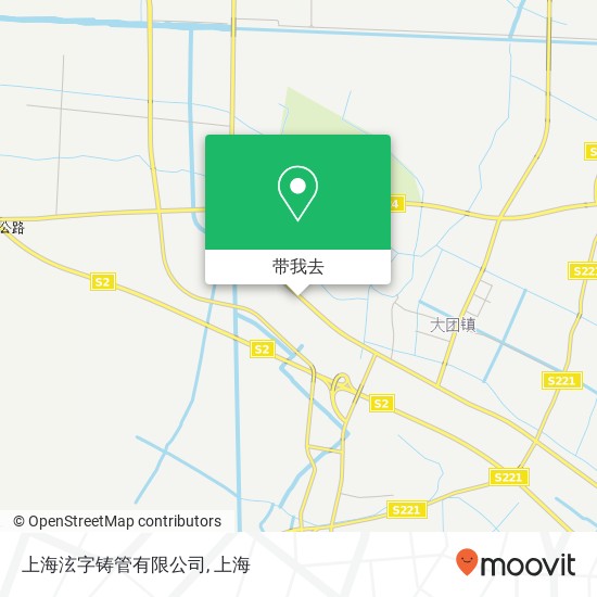 上海泫字铸管有限公司地图