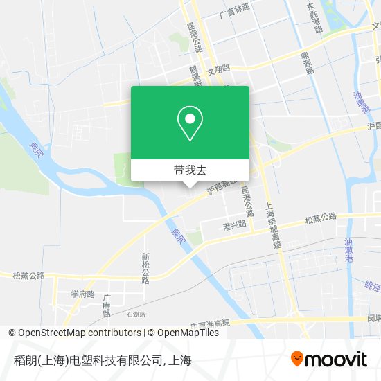 稻朗(上海)电塑科技有限公司地图