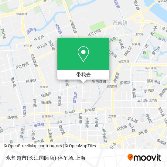 永辉超市(长江国际店)-停车场地图