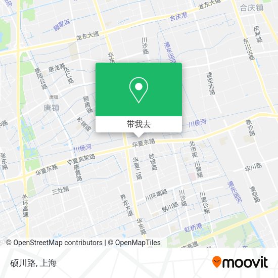 硕川路地图