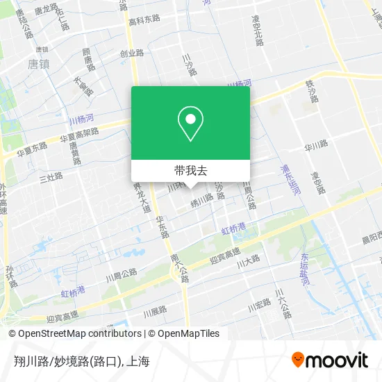 翔川路/妙境路(路口)地图