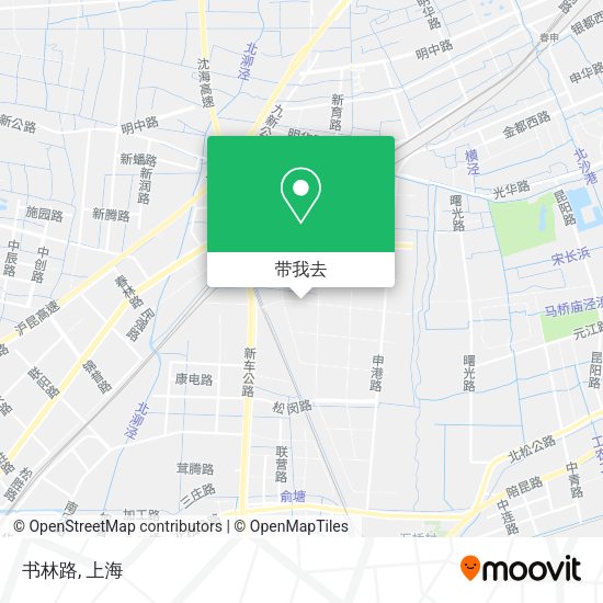 书林路地图