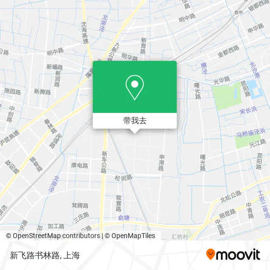 新飞路书林路地图