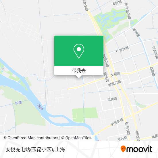 安悦充电站(玉昆小区)地图