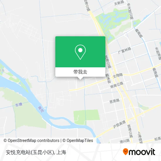 安悦充电站(玉昆小区)地图