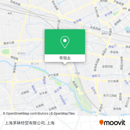 上海茅林经贸有限公司地图