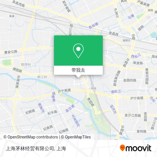上海茅林经贸有限公司地图