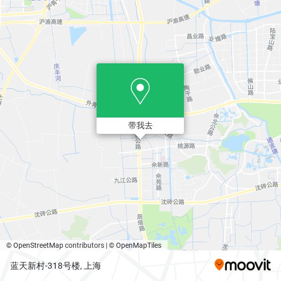 蓝天新村-318号楼地图