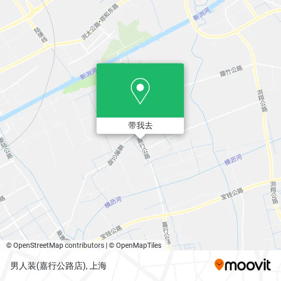 男人装(嘉行公路店)地图