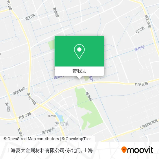 上海菱大金属材料有限公司-东北门地图