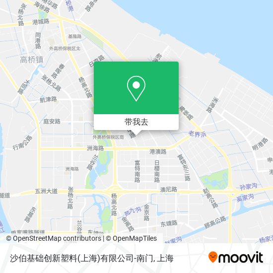 沙伯基础创新塑料(上海)有限公司-南门地图