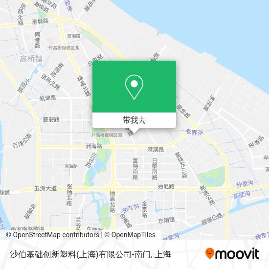 沙伯基础创新塑料(上海)有限公司-南门地图