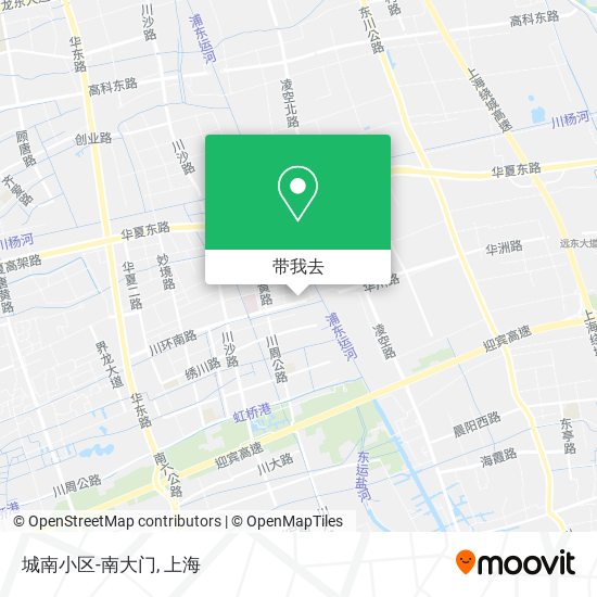 城南小区-南大门地图