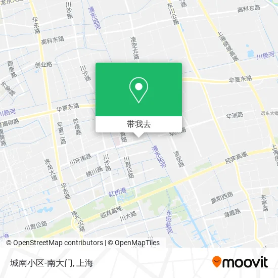 城南小区-南大门地图