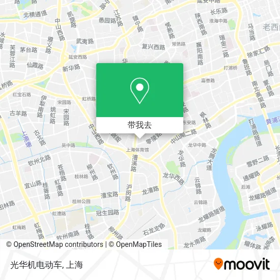 光华机电动车地图