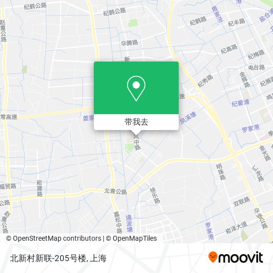 北新村新联-205号楼地图