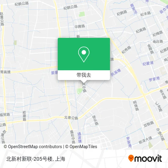北新村新联-205号楼地图
