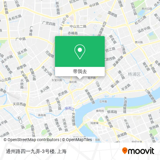 通州路四一九弄-3号楼地图