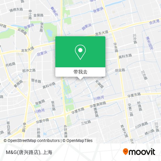 M&G(唐兴路店)地图