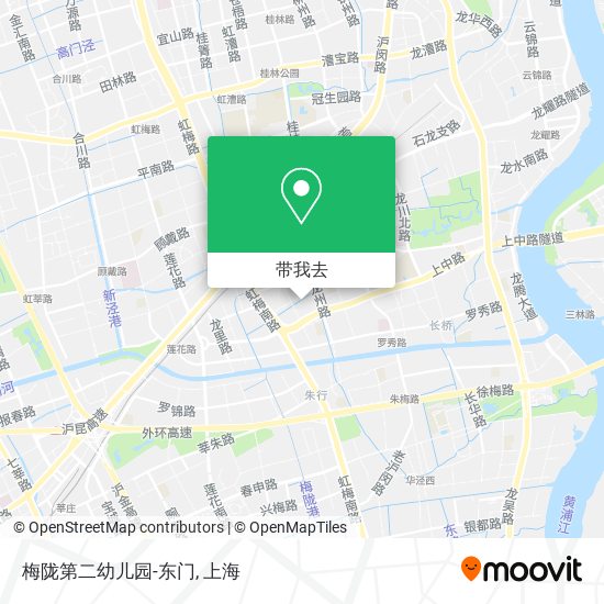梅陇第二幼儿园-东门地图