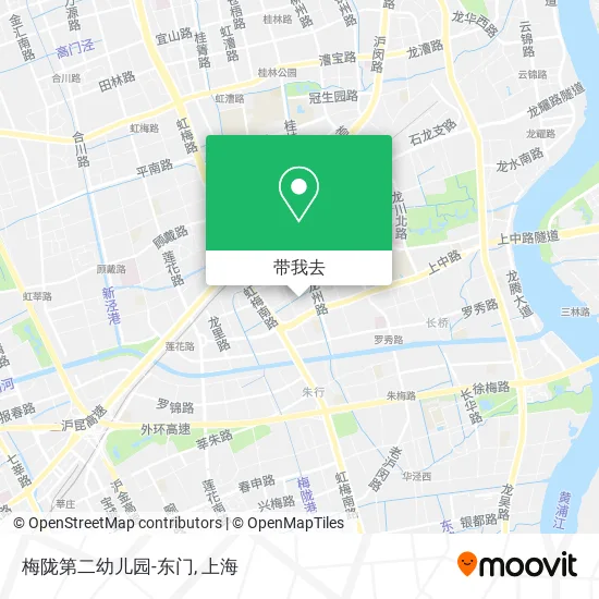 梅陇第二幼儿园-东门地图