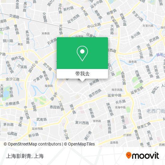 上海影刺青地图