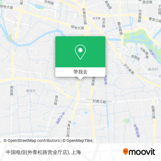 中国电信(外青松路营业厅店)地图