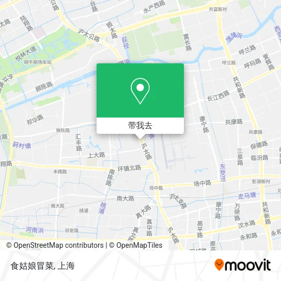食姑娘冒菜地图