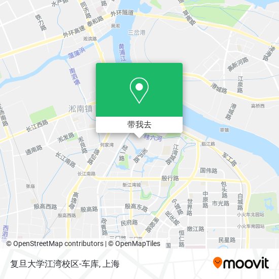 复旦大学江湾校区-车库地图