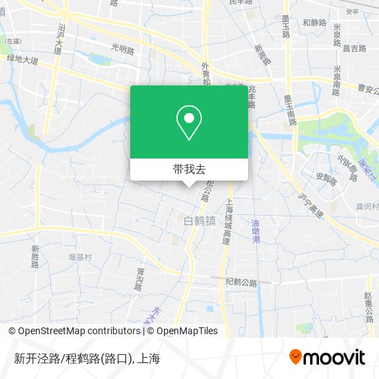 新开泾路/程鹤路(路口)地图