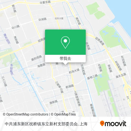 中共浦东新区祝桥镇东立新村支部委员会地图