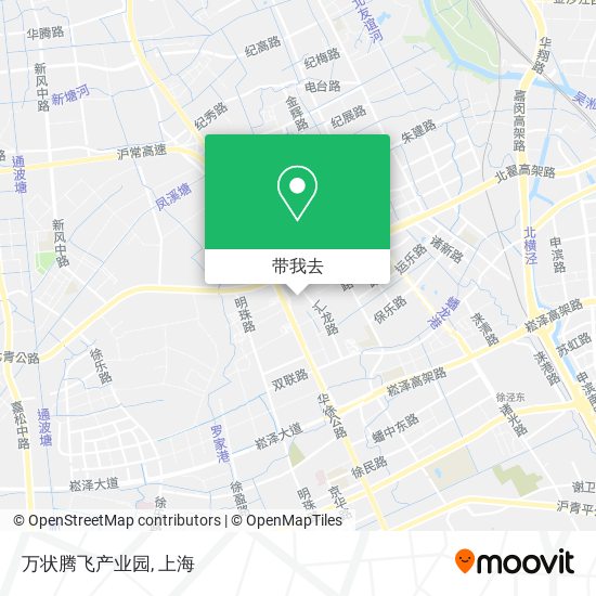 万状腾飞产业园地图