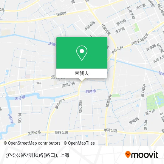沪松公路/泗凤路(路口)地图