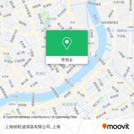 上海桢桁滤清器有限公司地图