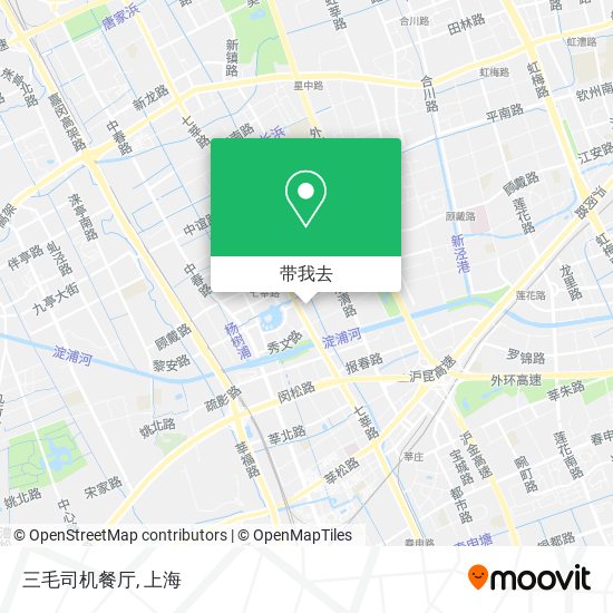 三毛司机餐厅地图