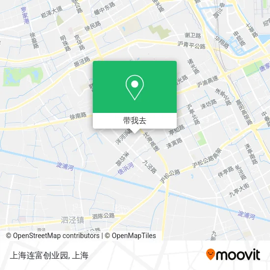 上海连富创业园地图