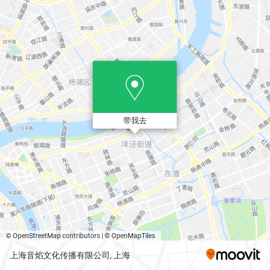 上海音焰文化传播有限公司地图