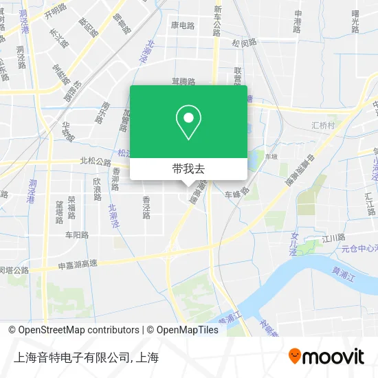 上海音特电子有限公司地图