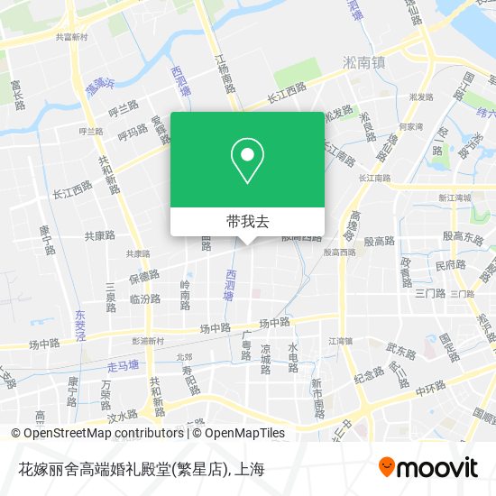 花嫁丽舍高端婚礼殿堂(繁星店)地图
