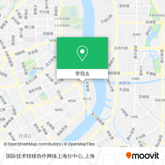 国际技术转移协作网络上海分中心地图