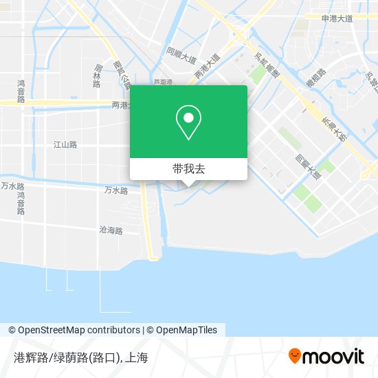 港辉路/绿荫路(路口)地图